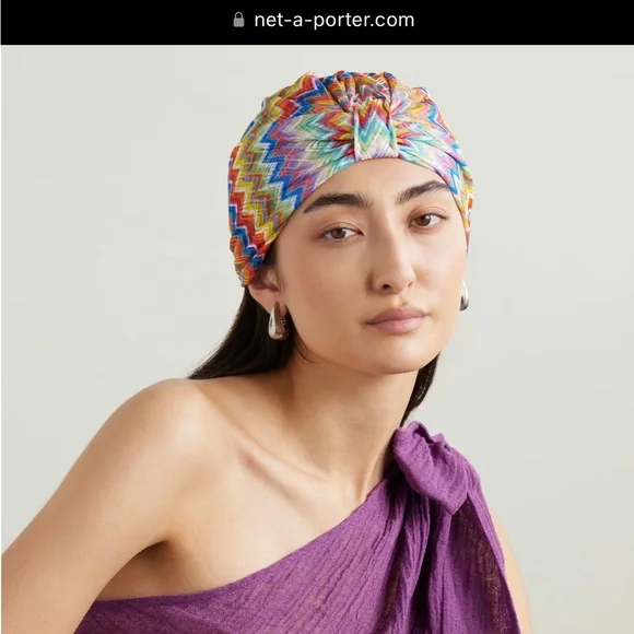 Missoni | Accessories | Missoni Striped Crochetknit Turban